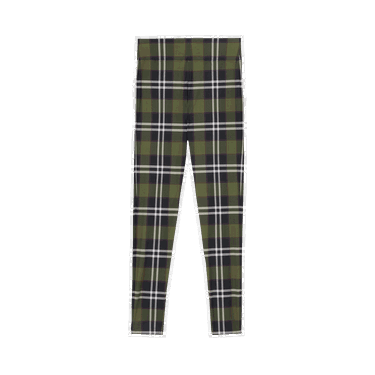 Legíny Burberry Tully Check Leggings Zelené | 8055847, 0