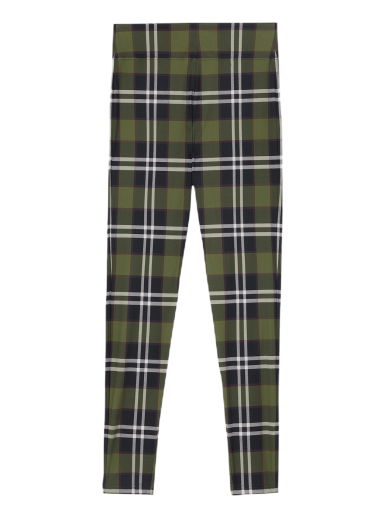 Legíny Burberry Tully Check Leggings Zelené | 8055847