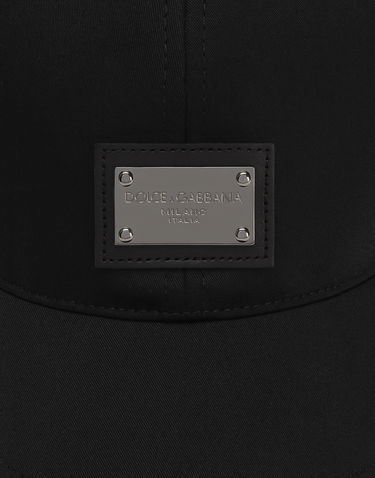 Šiltovka Dolce & Gabbana Cotton Cap Čierna | GH590AGF421N0000, 2