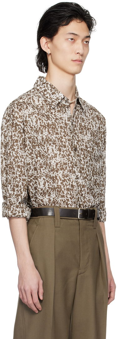 Košeľa LEMAIRE Regular Print Shirt Biela | SH1095 LF1242, 1