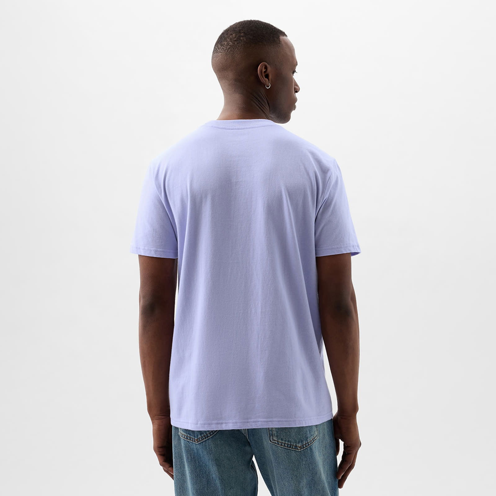 Pocket Micro Logo Tee Fresh Lavender