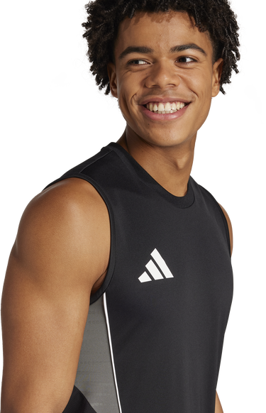 Tielko adidas Originals Adidas Tiro 25 Sleeveless Jersey Čierna | jj1521, 1