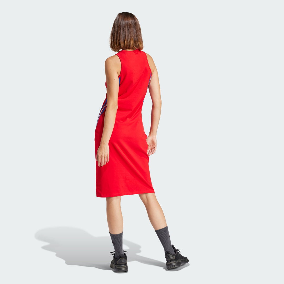 Sleeveless Midi Sport Dress with Side Slit