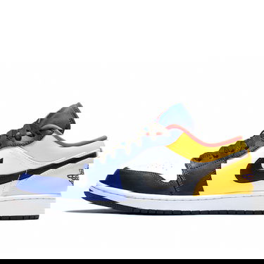 Tenisky a topánky Jordan Air Jordan 1 Low "White Deep Royal Blue" Biela | 553558-123, 1