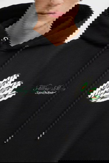 Mikina Filling Pieces Hoodie DJ United By Rhythm Print Čierna | 422532501241, 3