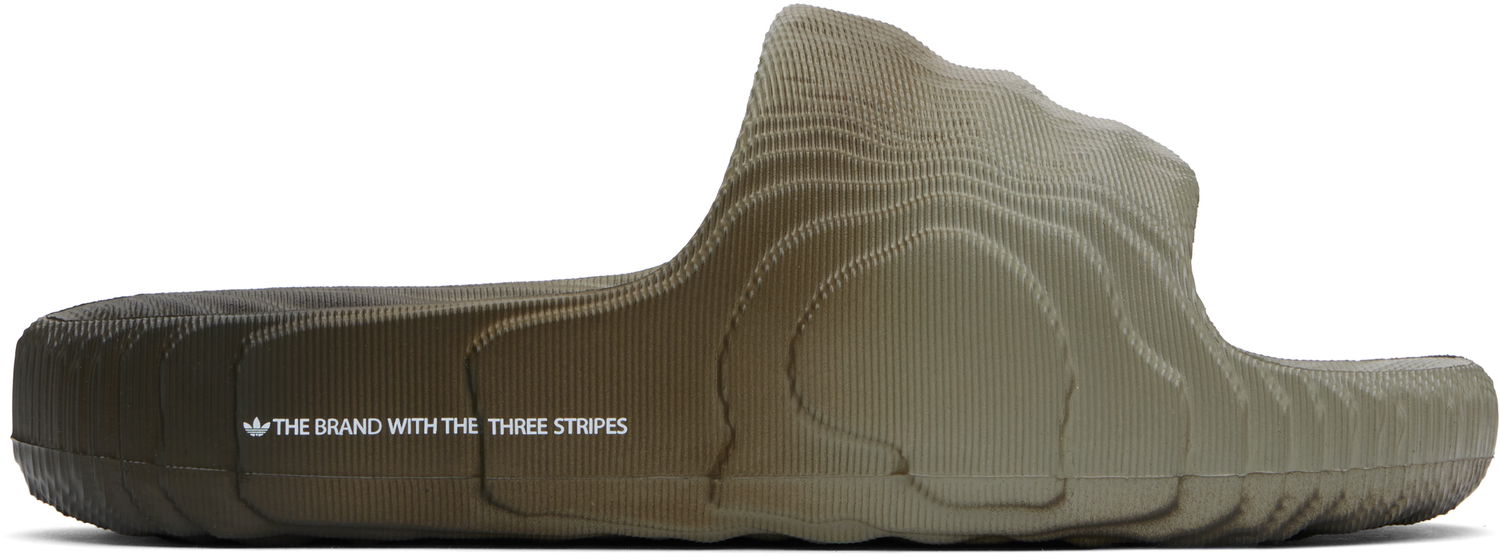 Tenisky a topánky adidas Originals Adilette 22 Slides Zelené | JH7794, 0