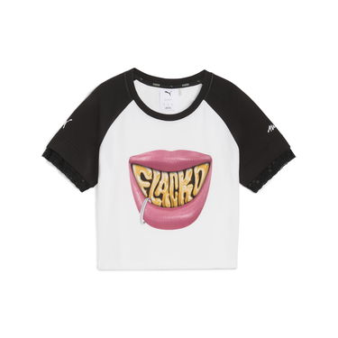 Tričko Puma A$AP ROCKY x PUMA Flacko Smile Baby Tee Čierna | 633419_02, 5