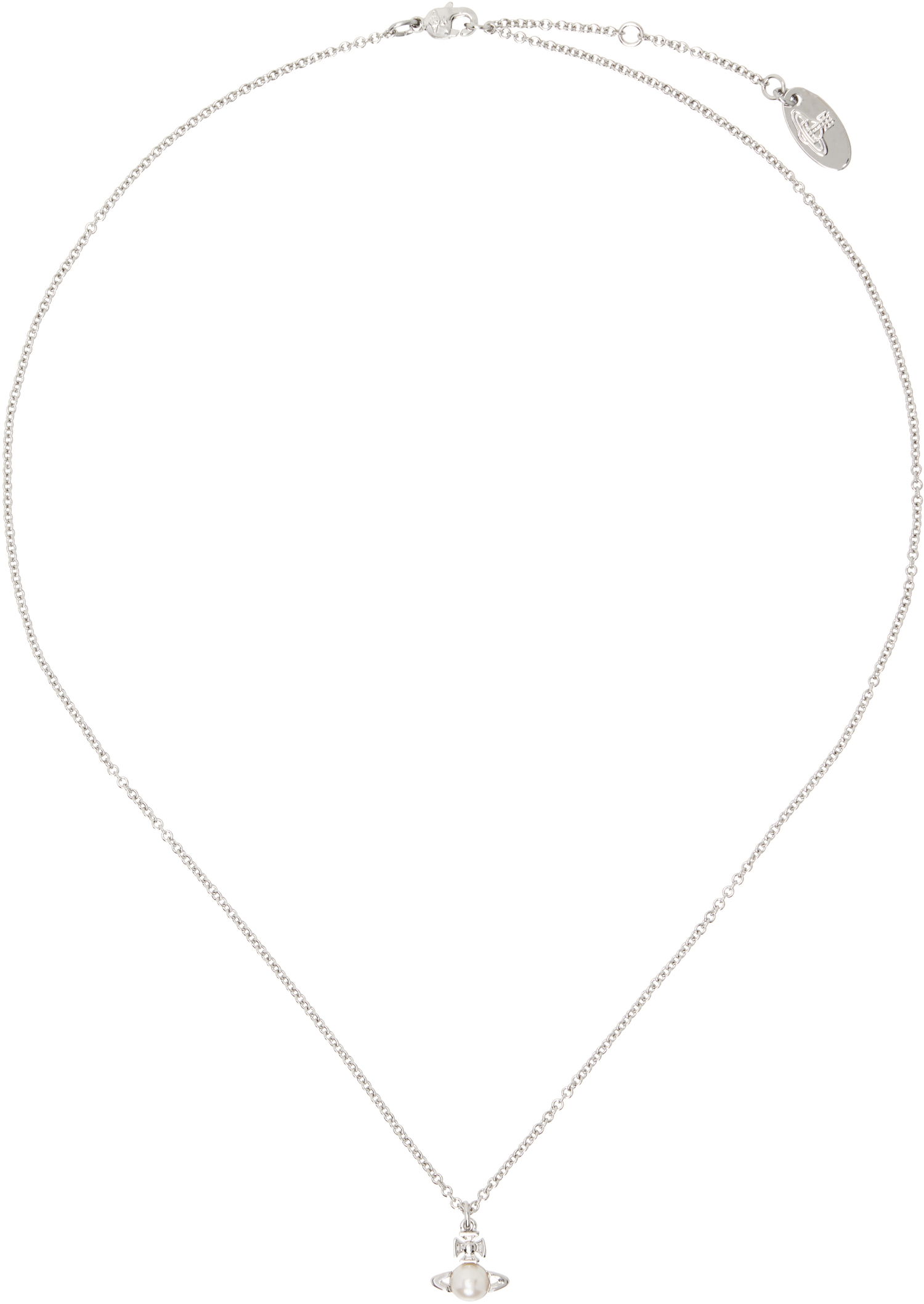 Náhrdelník Vivienne Westwood Balbina Pearl Pendant Necklace Metalická | 63020323-02P118-CN, 1
