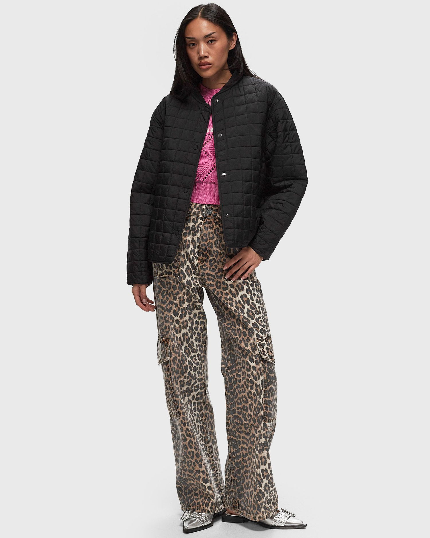Bunda CLOSED QUILTED JACKET Čierna | C97295-69W-22-100, 1