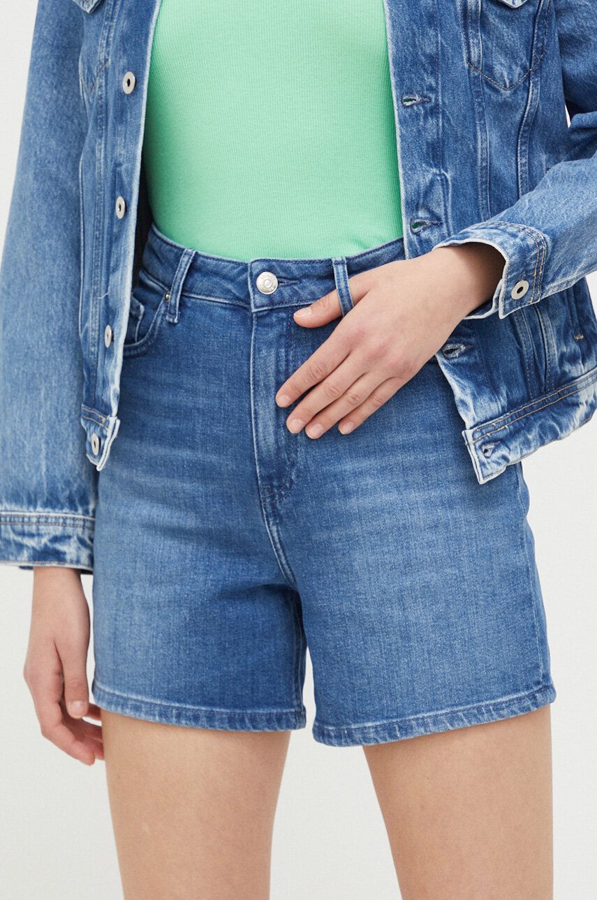 Šortky Tommy Hilfiger Denim Short Modrá | WW0WW40212, 0