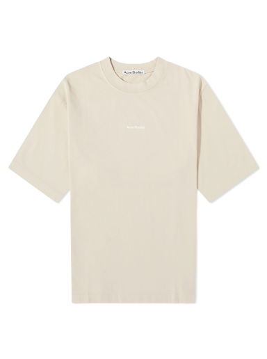 Tričko Acne Studios Extorr Stamp T-Shirt Béžová | BL0278-AEA