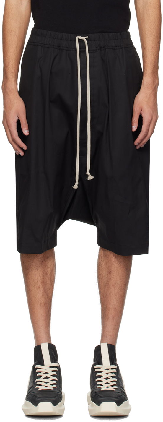 Šortky Rick Owens Rick's Pods Shorts Čierna | RU01D3384 TE, 0