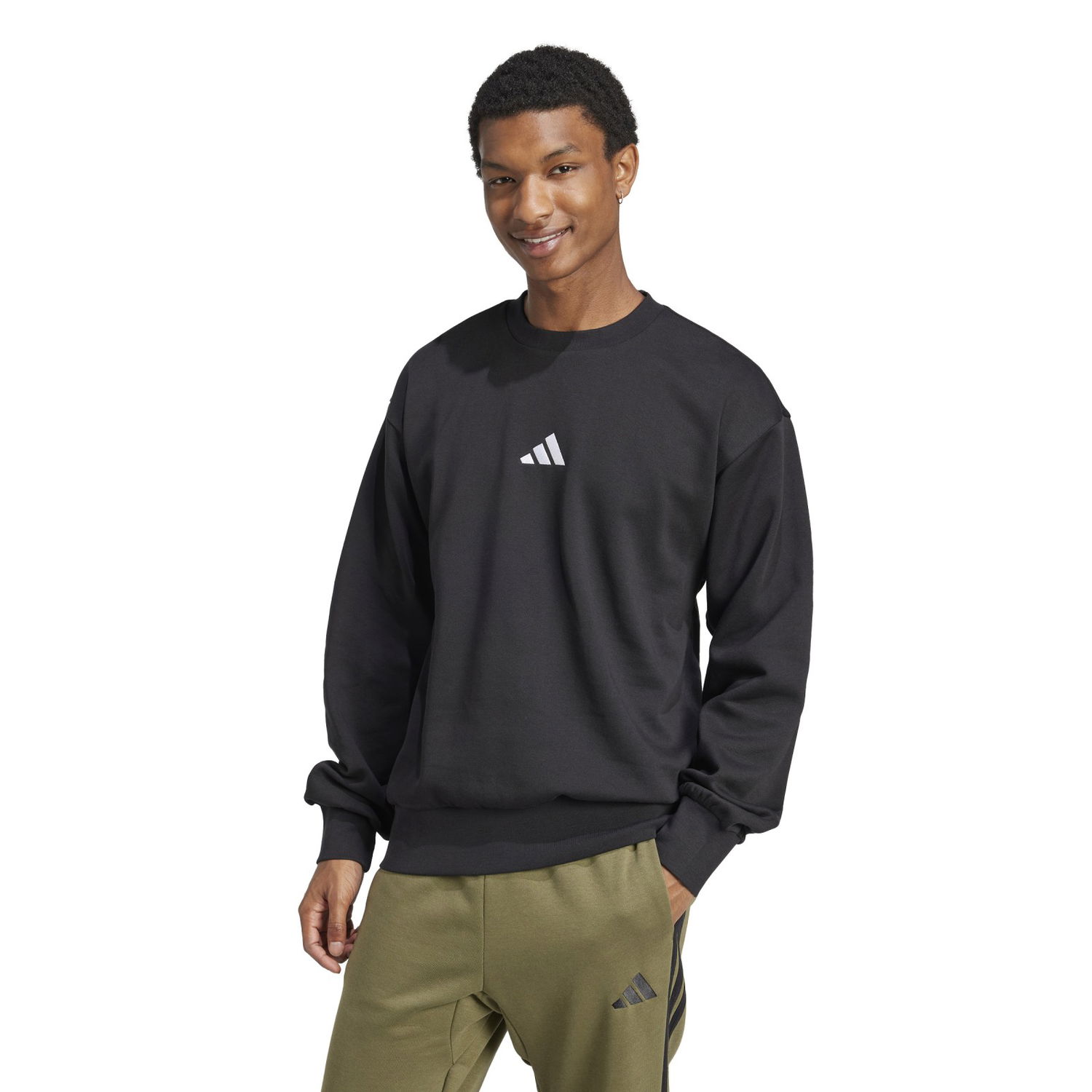 Sveter adidas Performance Feelcozy Sweatshirt Čierna | JE3794, 1