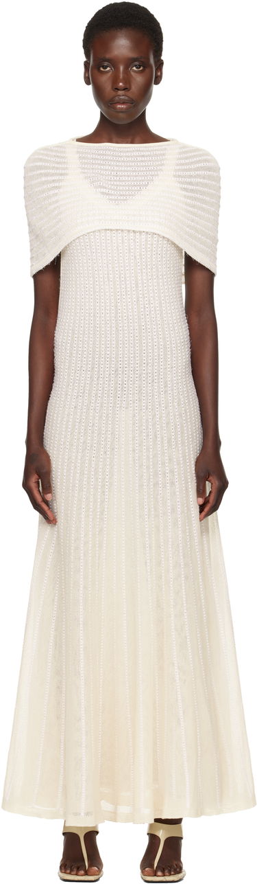 Šaty Khaite KHAITE Thora Maxi Dress Biela | 9774125, 0