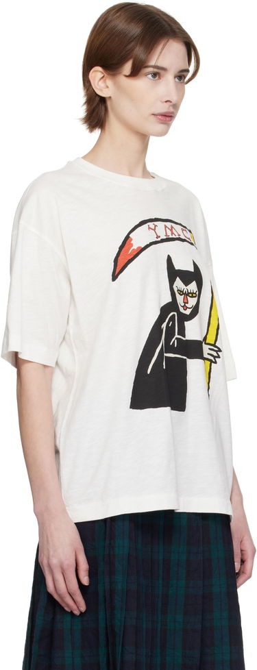 Tričko YMC YMC Triple Vixen Graphic T-Shirt Biela | Q6XMF, 1