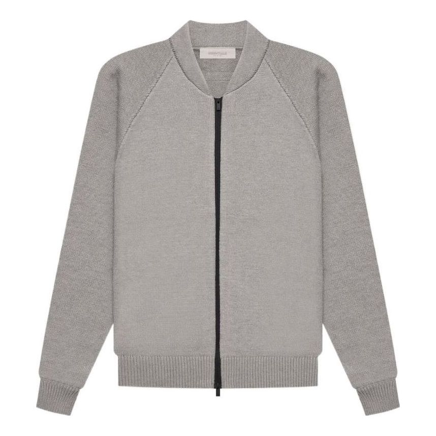 Sveter Fear of God Essentials Zip Cardigan Šedá | FOG-SS22-096, 0