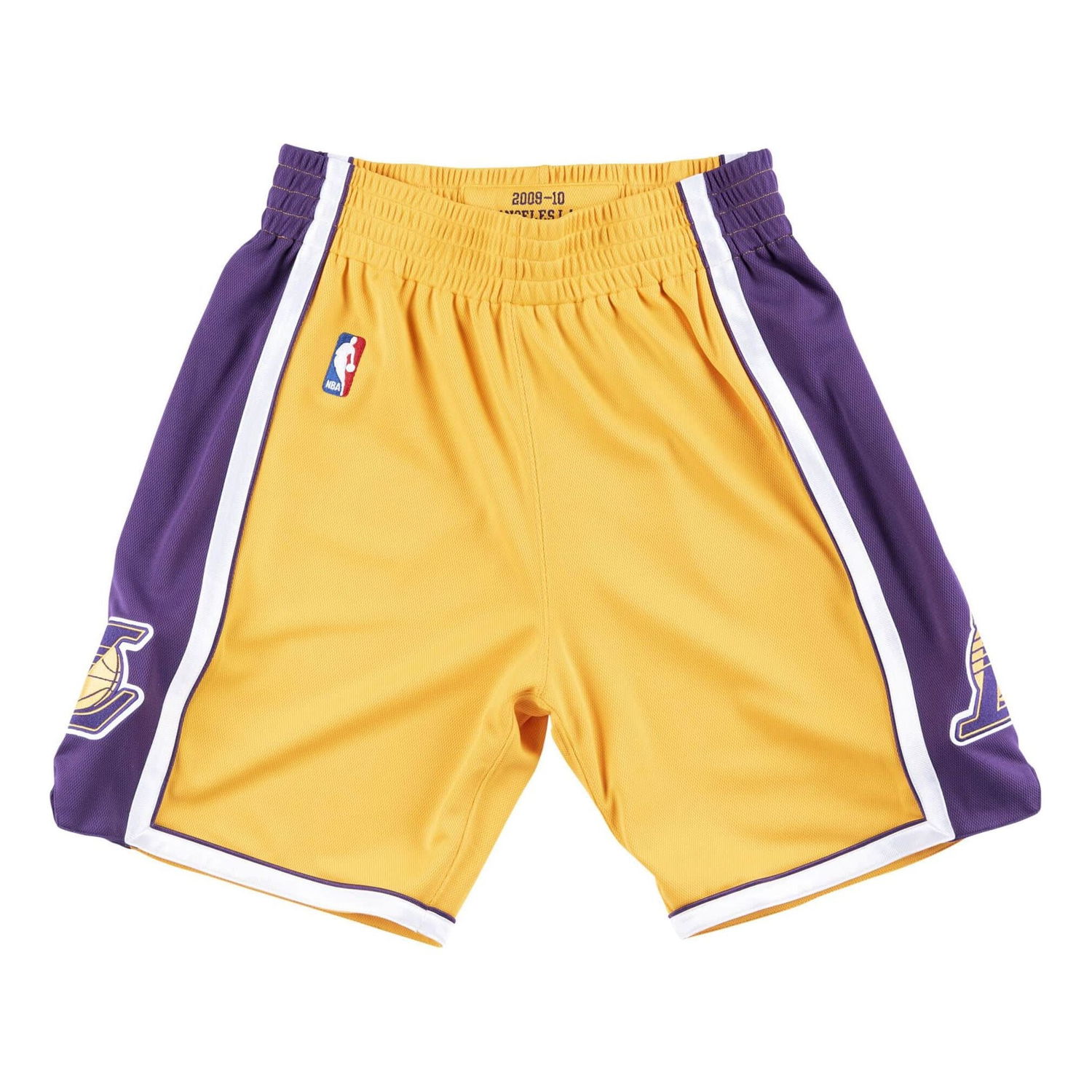 Šortky Mitchell & Ness Mitchell & Ness Los Angeles Lakers Authentic Home Shorts Žltá | ASHRGS18485-LALLTGD09, 0