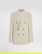 Double-breasted Velvet Jacket