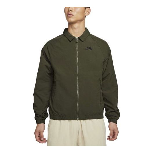 Vetrovka Nike SB Nike SB Woven Skate Jacket Zelené | CV4306-325