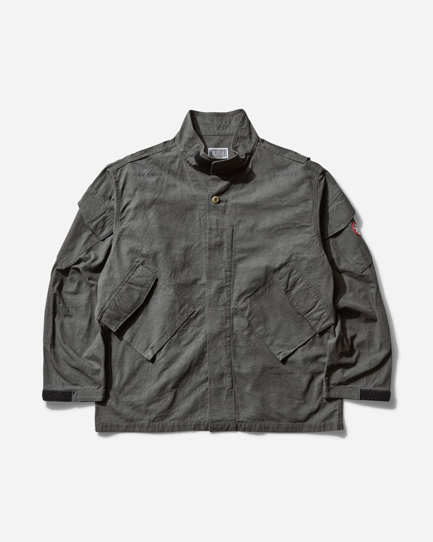 Bunda Cav Empt Stand Collar BDU Jacket Šedá | CES27JK18 CHARCOAL, 0