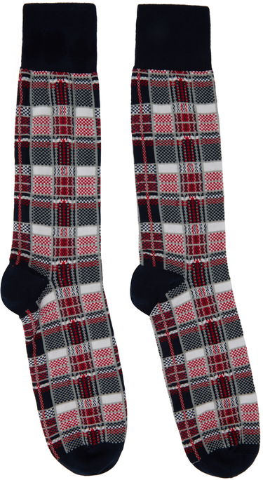Ponožky Thom Browne Thom Browne Check Socks Rôznofarebný | MAS155A-Y3012, 0