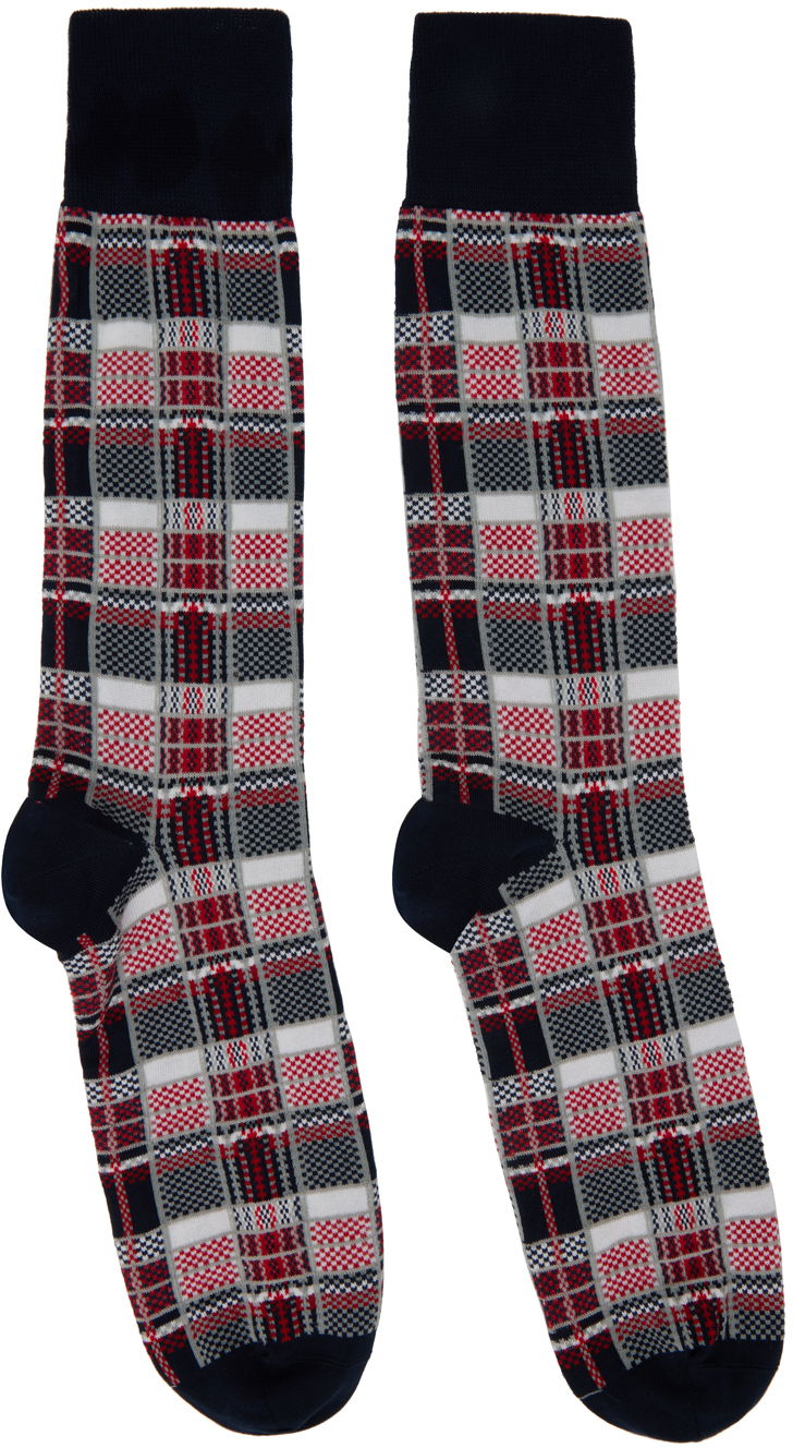 Ponožky Thom Browne Thom Browne Check Socks Rôznofarebný | MAS155A-Y3012
