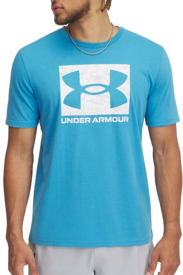 Tričko Under Armour UA ABC Camo Boxed Logo Short Sleeve T-Shirt Modrá | 1361673-452, 0