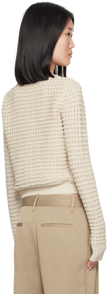 Sveter rag & bone Marlee Knit Cardigan Béžová | WAS24P014SC14, 2