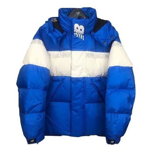 Prešívaná bunda New Balance Colorblock Padded Jacket Modrá | NP943011-BL, 0