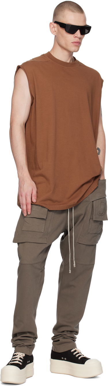 Cargo nohavice Rick Owens Rick Owens DRKSHDW Porterville Creatch Drawstring Cargo Pants Zelené | DU02D2376 RIG, 3