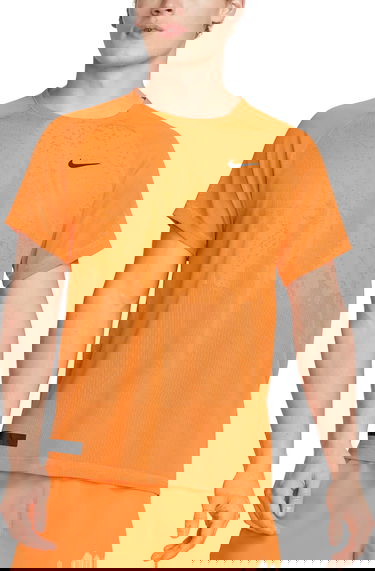 Tielko Nike Dri-FIT ADV Run Division TechKnit Tank Top Oranžová | dx0853-836, 0