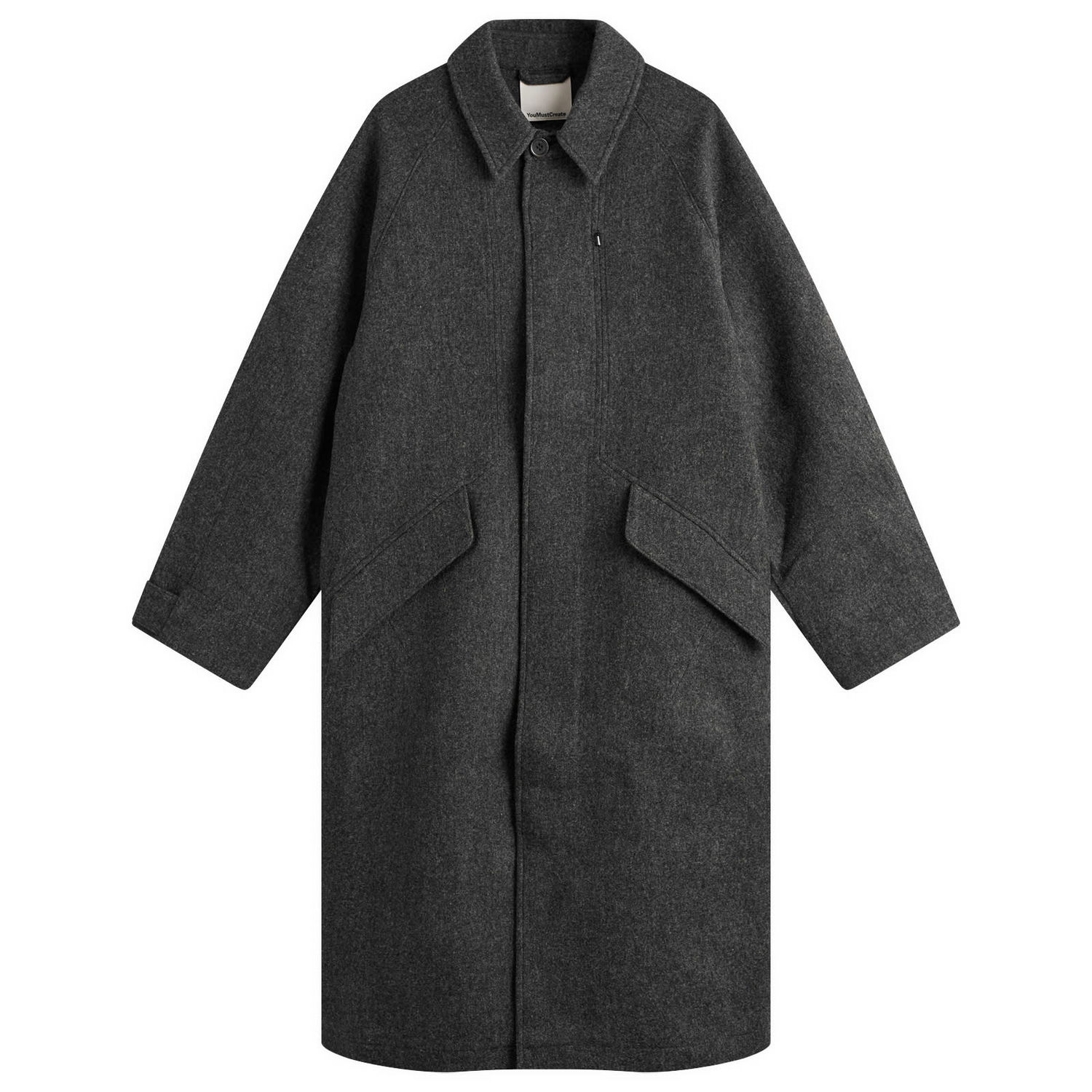 Trenčkot YMC YMC Tyrell Trench Coat Šedá | Q0ZAA-02, 1