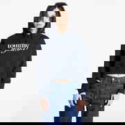 Tommy Jeans Relaxed Cropped Script Hoodie