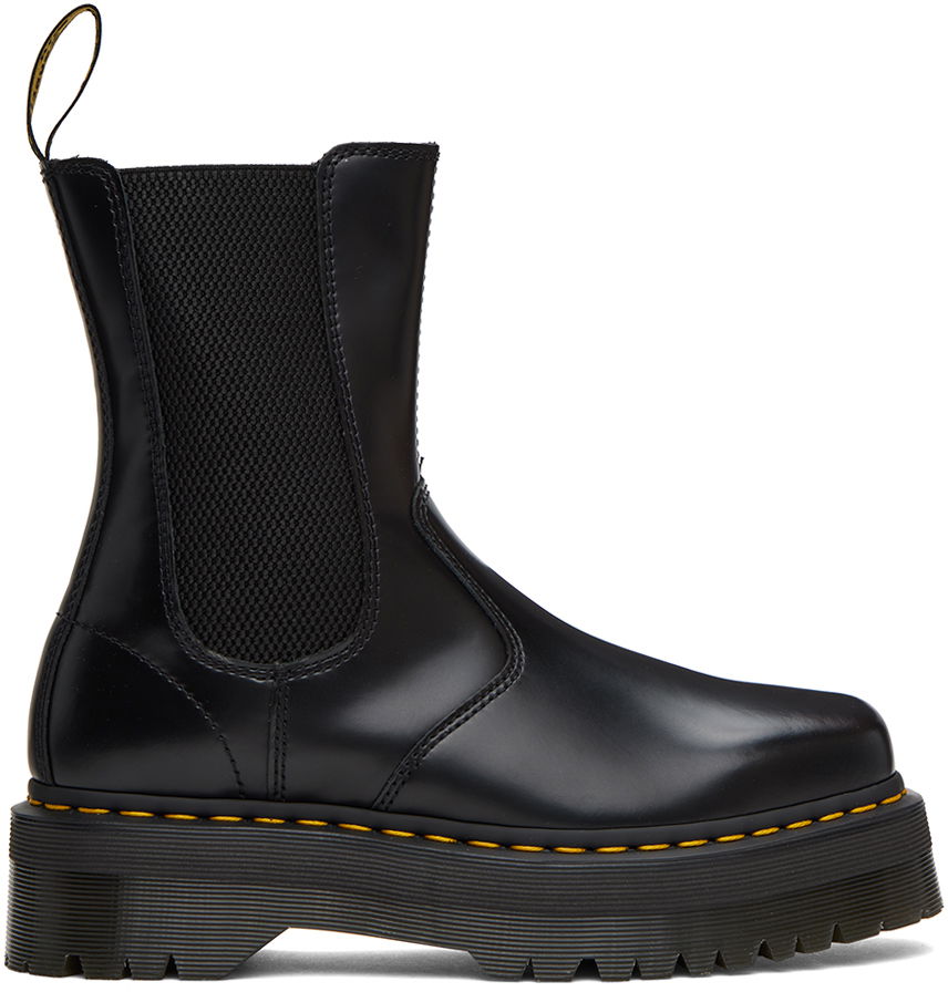 Tenisky a topánky Dr. Martens Black 2976 Hi Quad Squared Boots Čierna | 31151001, 0