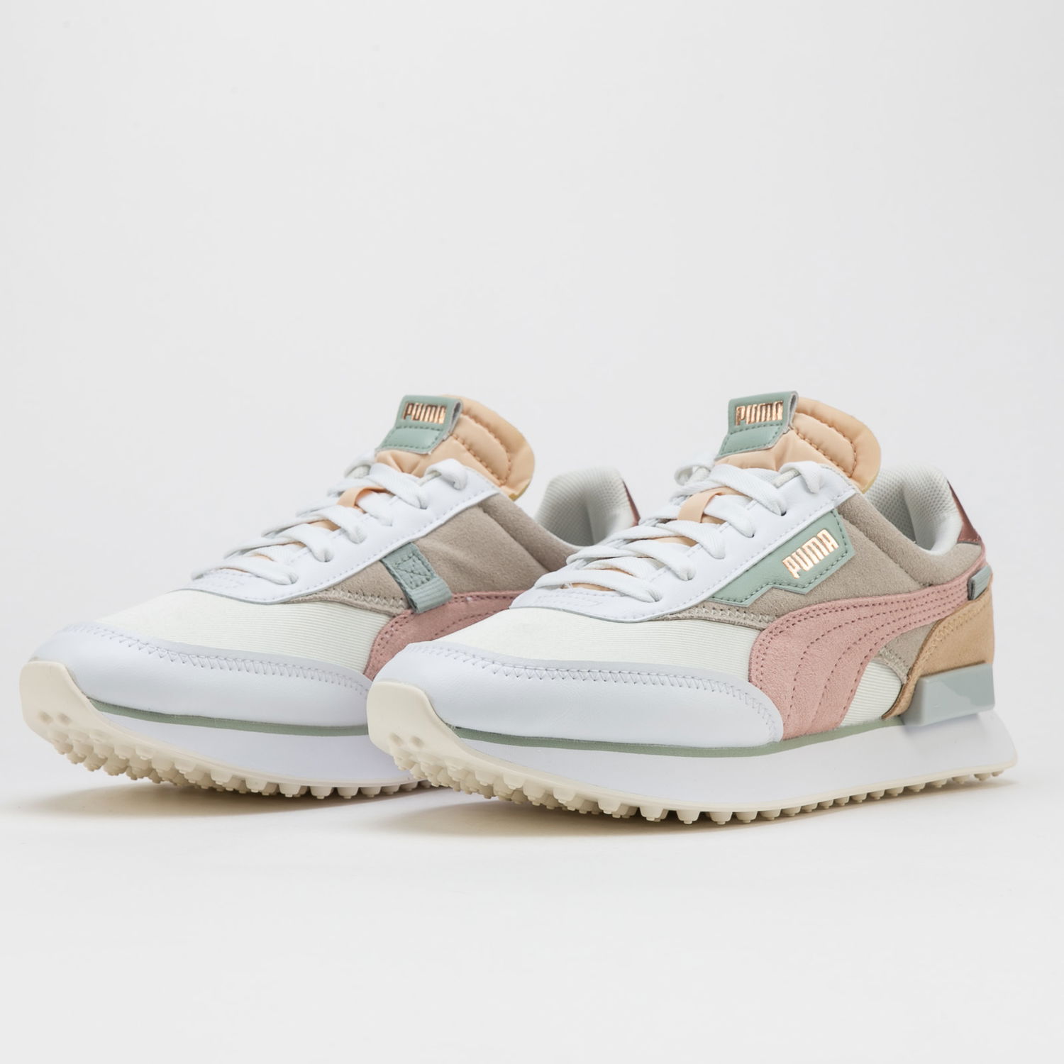 Tenisky a topánky Puma Future Rider Soft Metal Wn's marshmallow - natural vachetta Biela | 374665 02, 0
