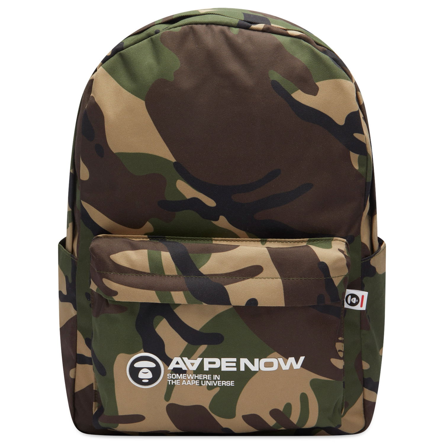 Batoh AAPE by A Bathing Ape AAPE Nylon Camo Backpack Zelené | AAPBGM5253XXMGRZ, 0