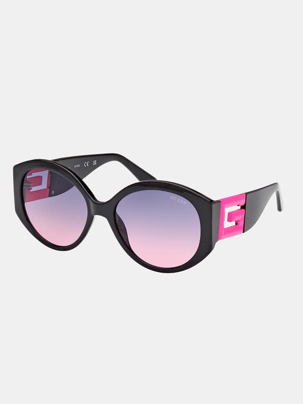 Slnečné okuliare GUESS Square Sunglasses Čierna | GU791756QQQ, 0