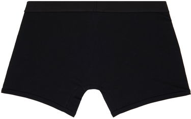 Boxerky Versace Underwear Black '90s Logo Long Boxers Čierna | 1014038_1A09984, 1