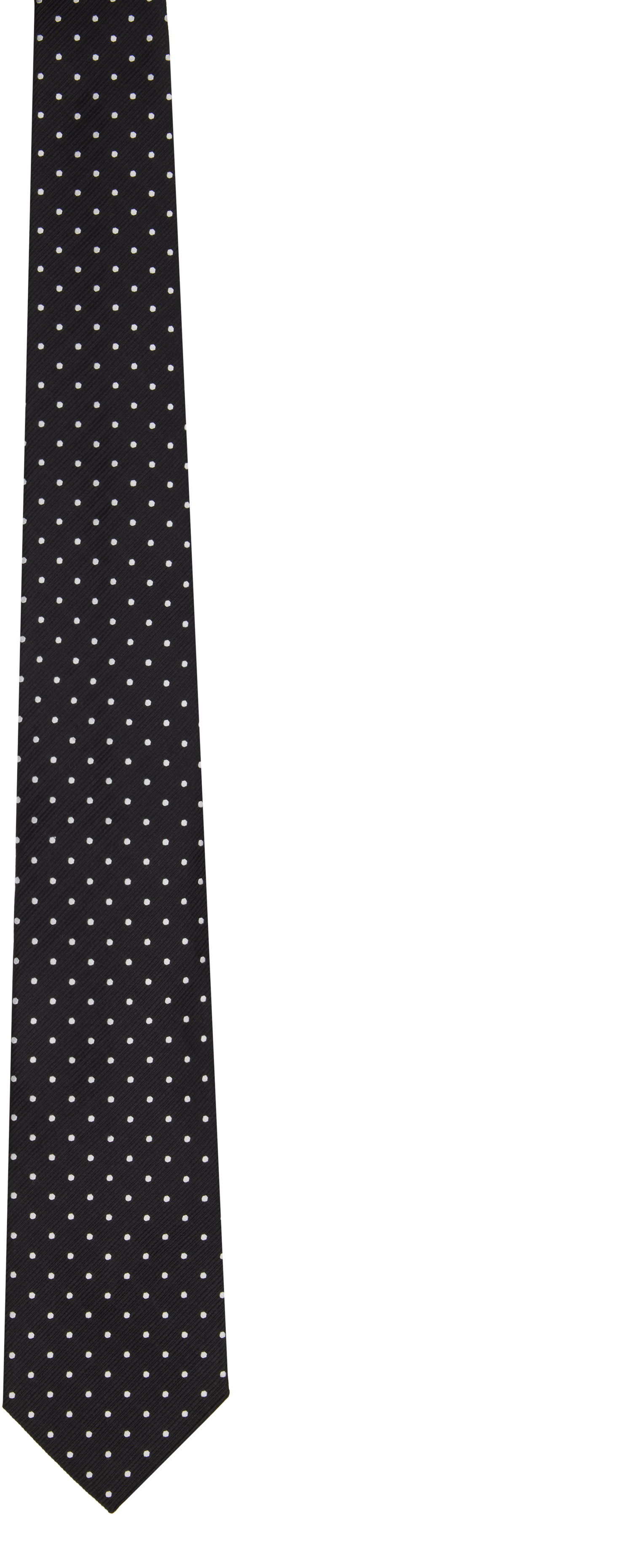 Opasok Tom Ford TOM FORD Silk Tie with Polka Dots Čierna | STE001-S0073, 0
