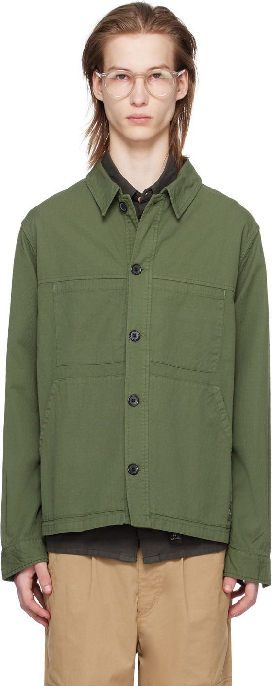 Košeľa Paul Smith PS by Paul Smith Pocket Shirt Zelené | M2R-740Y-M21949-38, 0