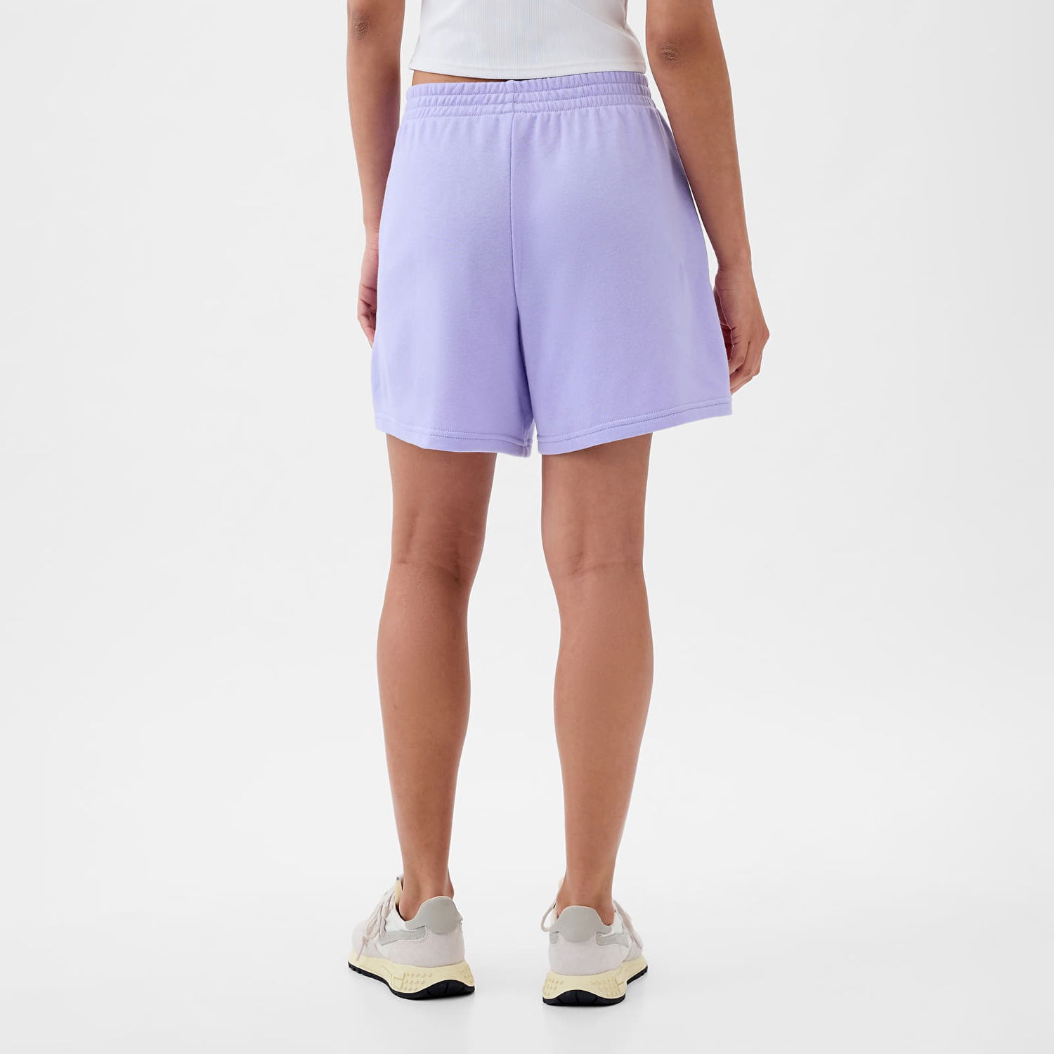 Šortky GAP Logo Shorts Fresh Lavender Fialová | 885590-00, 1