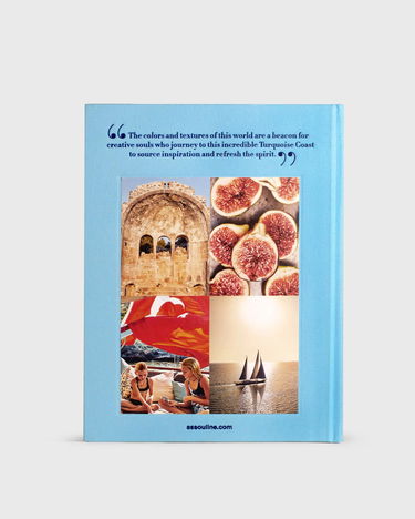 Flexstyle ASSOULINE "Turquoise Coast" By Nevbahar Koç, Irem Kınay & Oliver Pilcher Book Modrá | 9781614287773, 1