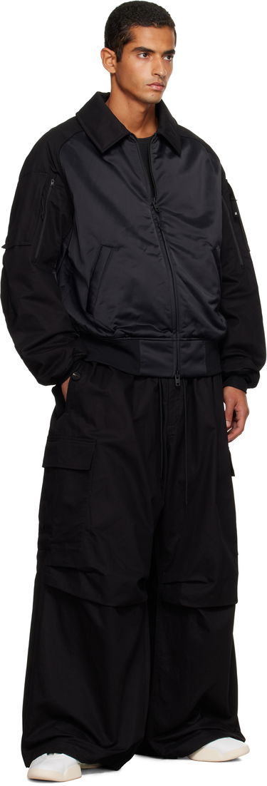 Bomber bunda Y-3 Y-3 UT Twill Bomber Jacket Čierna | JY4554, 3