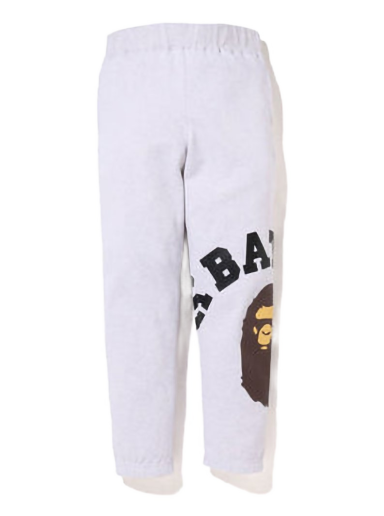 Tepláky BAPE Giant College Sweatpants Biela | 1I80-152-005