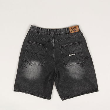 Šortky Butter Goods Butter Goods Stitch Denim Shorts Čierna | butter-goods-stitch-denim-shorts-distressed-grey, 0