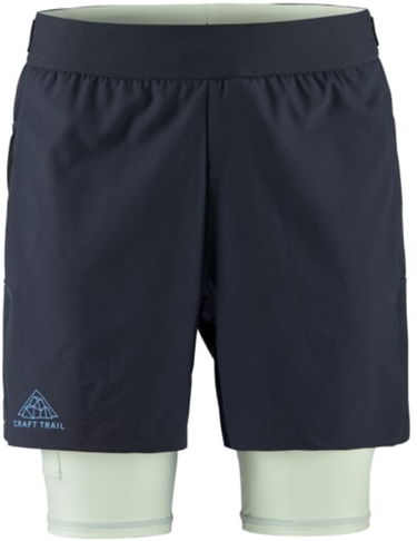 Šortky Craft PRO Trail 2in1 Modrá | 1912447-396602, 0