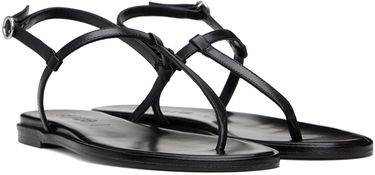 Doplnky Aeyde Aeyde Nala Leather Thong Sandals Čierna | A11-FS-TTTR08FL48-SS24-800-007, 3