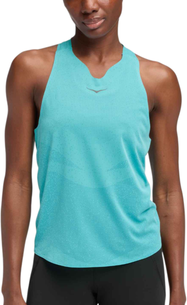 Tielko Hoka One One Hoka Race Day Singlet Tyrkysová | 1164153-clu, 0