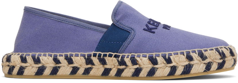 Tenisky a topánky KENZO Kenzo Canvas Espadrilles Modrá | FF62ES052FS5