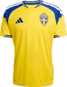 Sweden Home 2026 Soccer Jersey
